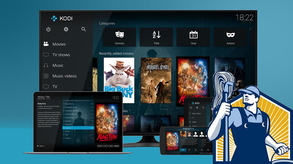 Force Janitor to work with your upgraded Kodi installation