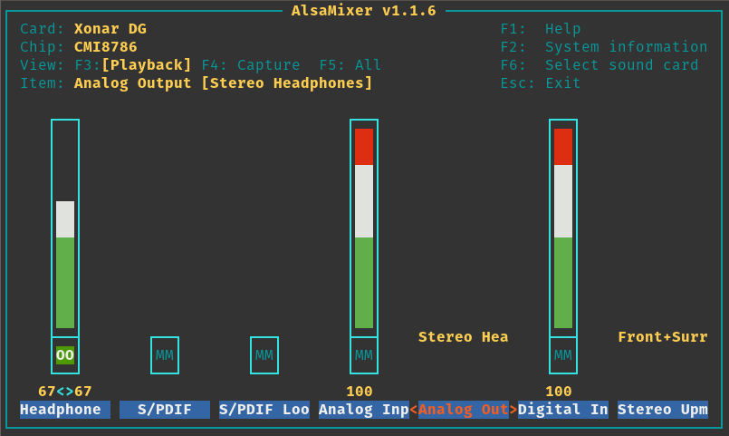 Have a soundcard, but no sound in Ubuntu? Alsamixer to the rescue!